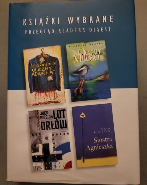 Książki wybrane Reader's Digest 4 książki